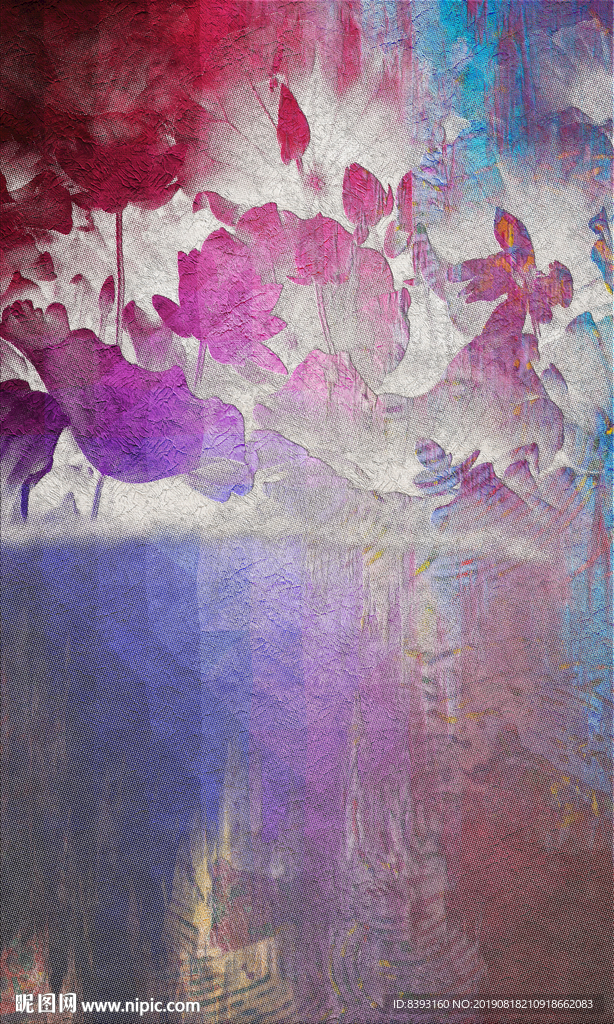 无框画