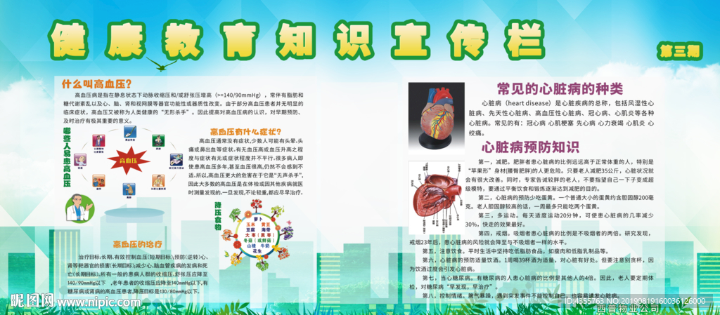 宣传栏 健康知识宣传栏