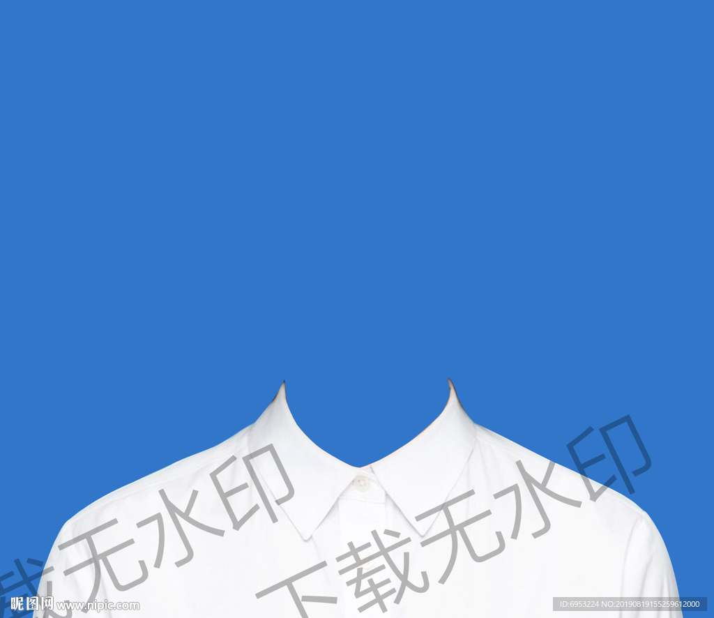 白衬衫证件照