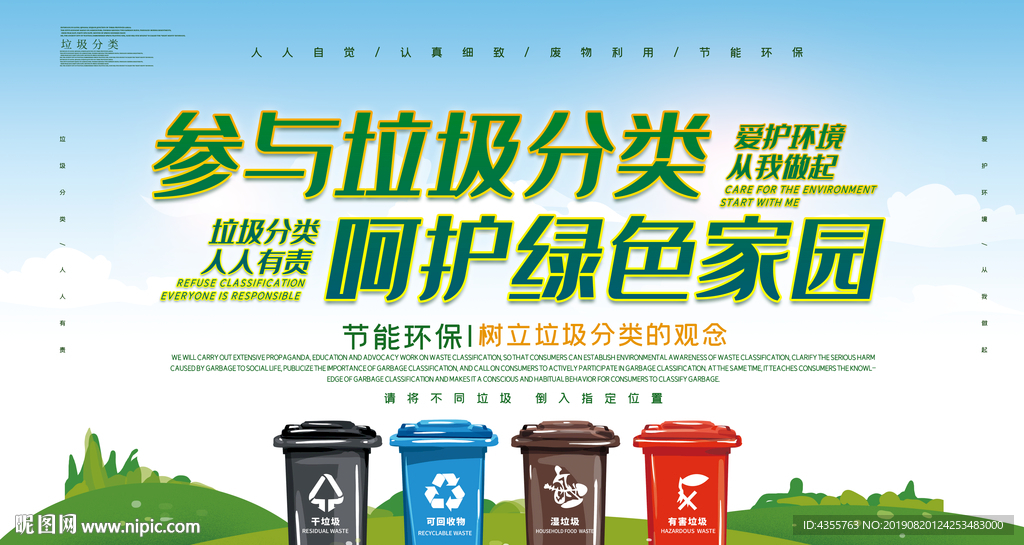 垃圾分类 垃圾分类展报