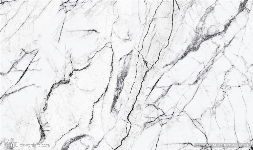 天然意大利白纹理石纹背景墙素材