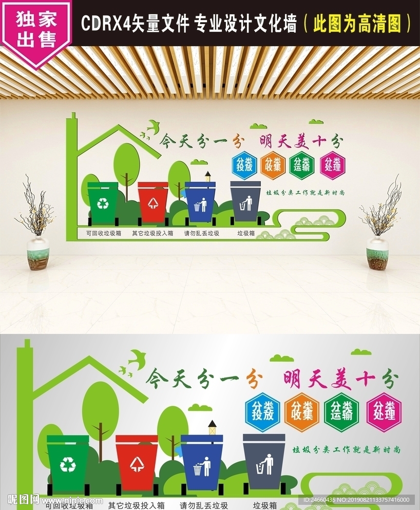 垃圾分类文化墙