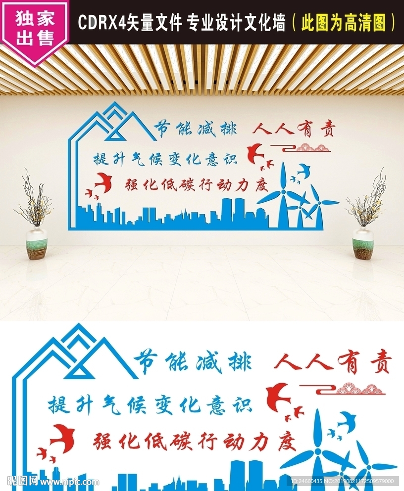 保护环境文化墙