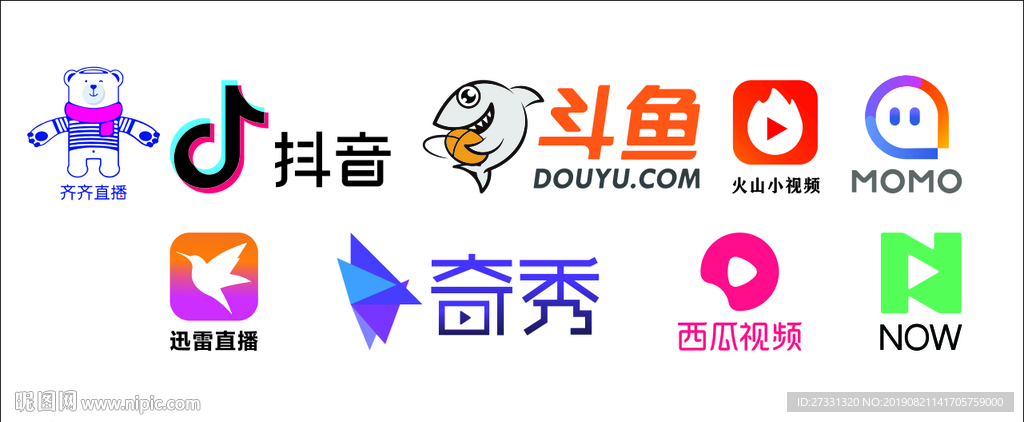 直播平台logo
