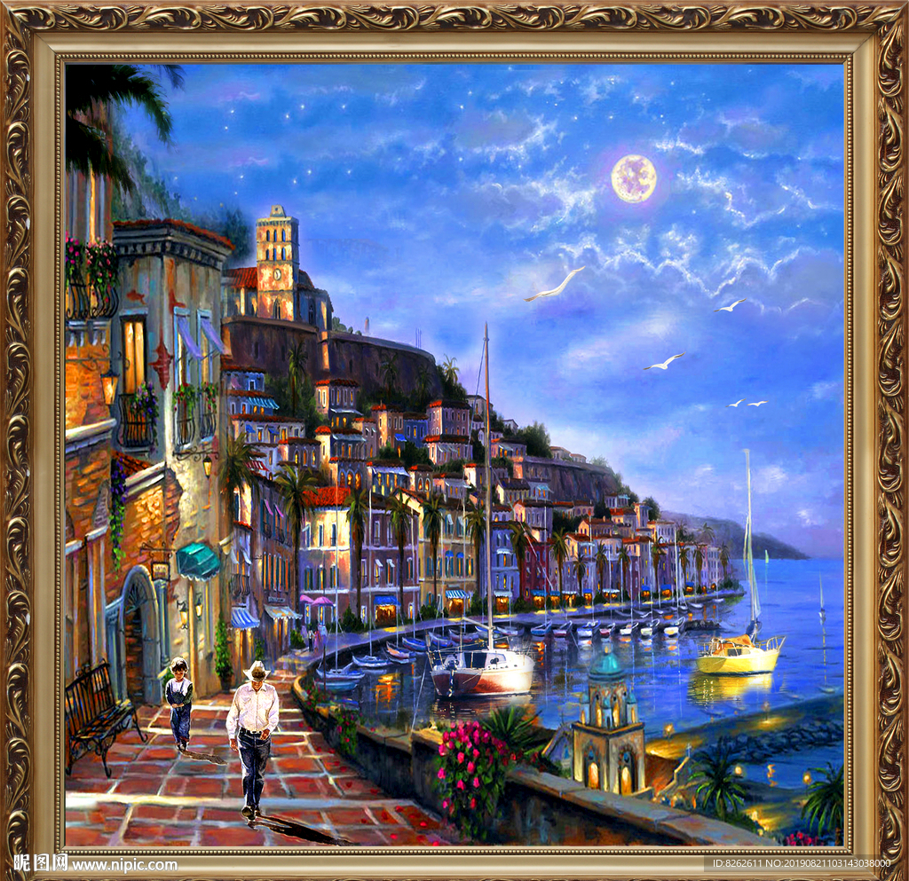 油画