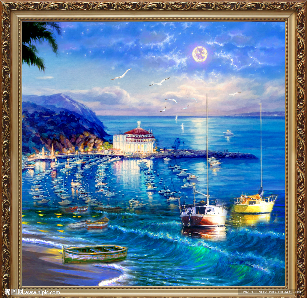油画风景