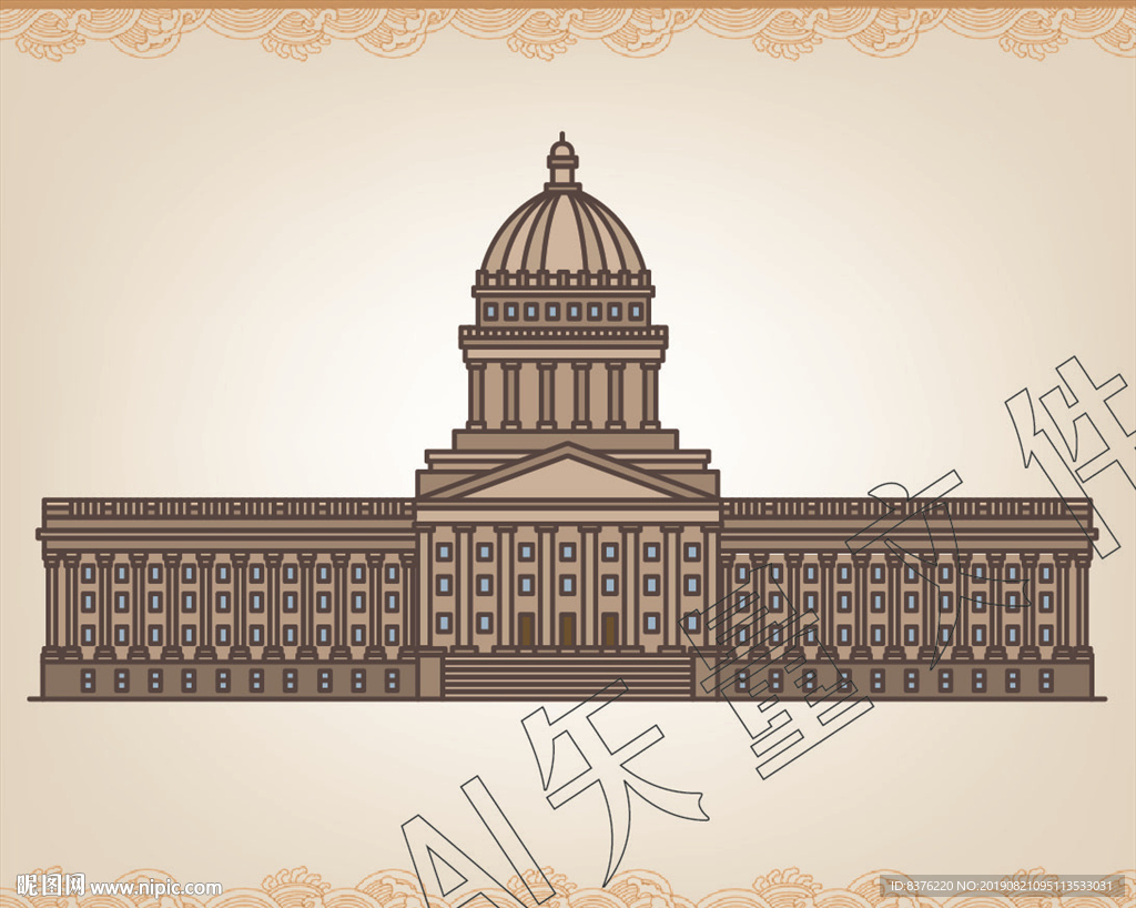 欧式建筑 素描城市 罗马