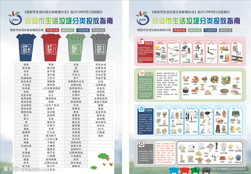 西安市生活垃圾分类指南
