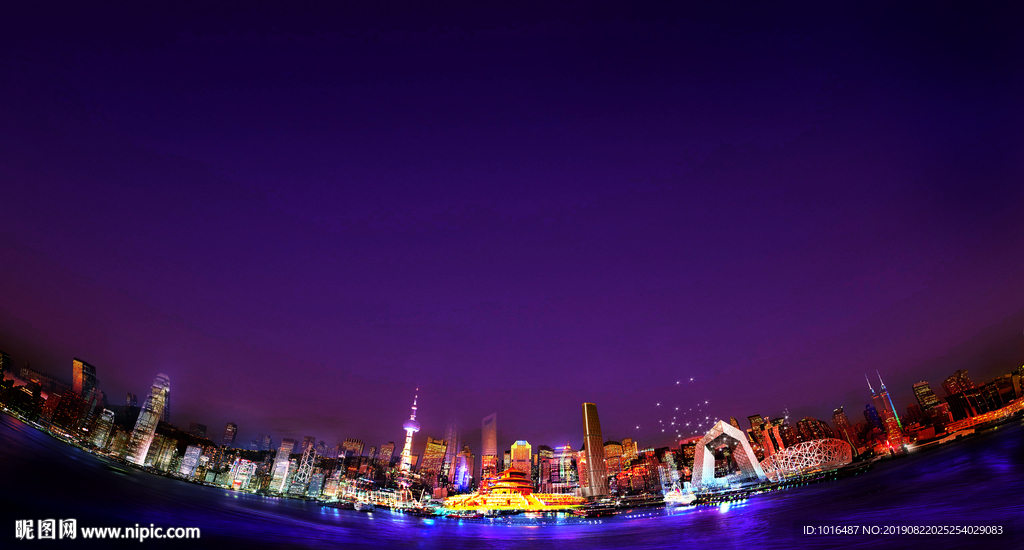 地产 城市江景 豪宅 天海一色