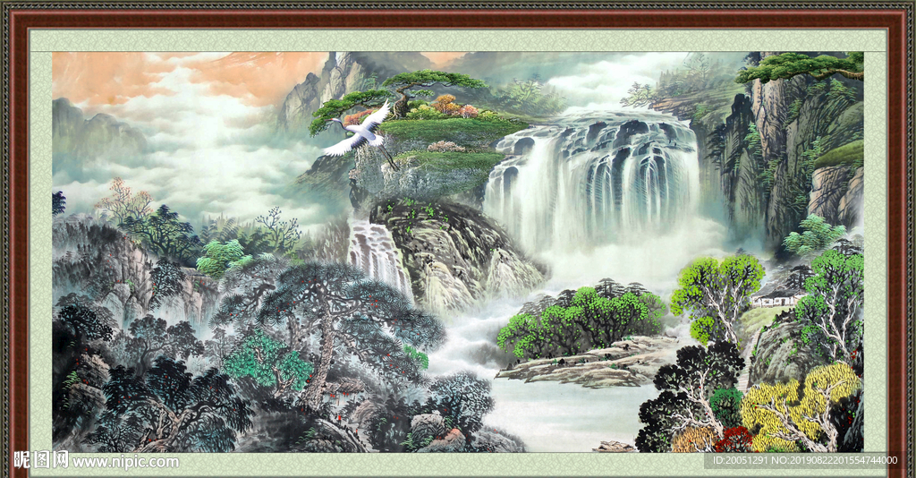 山水风景图