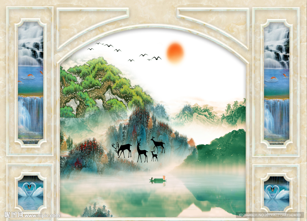 护墙板背景墙
