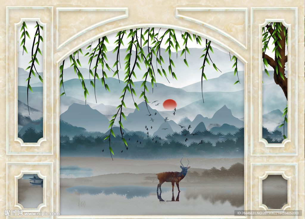 护墙板背景墙