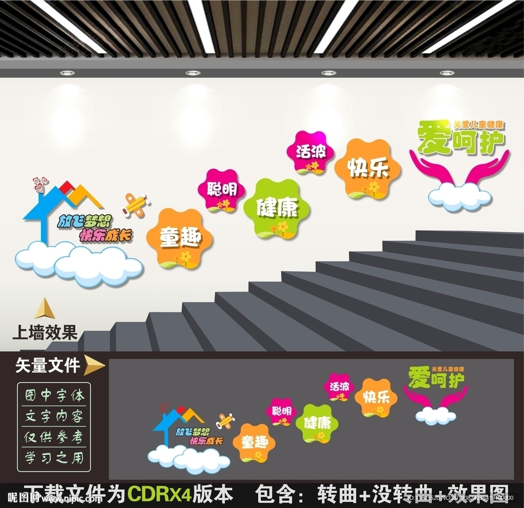 幼儿园楼梯文化