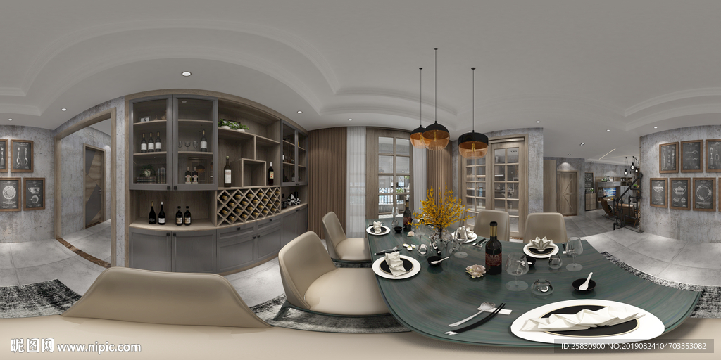 高清 全景家居图