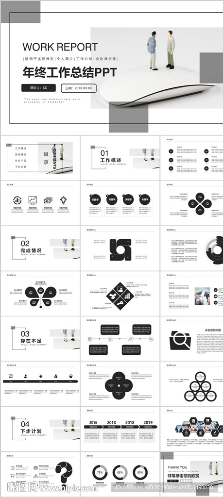 年终工作总结PPT