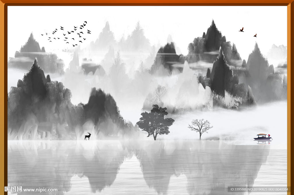 水墨中国画