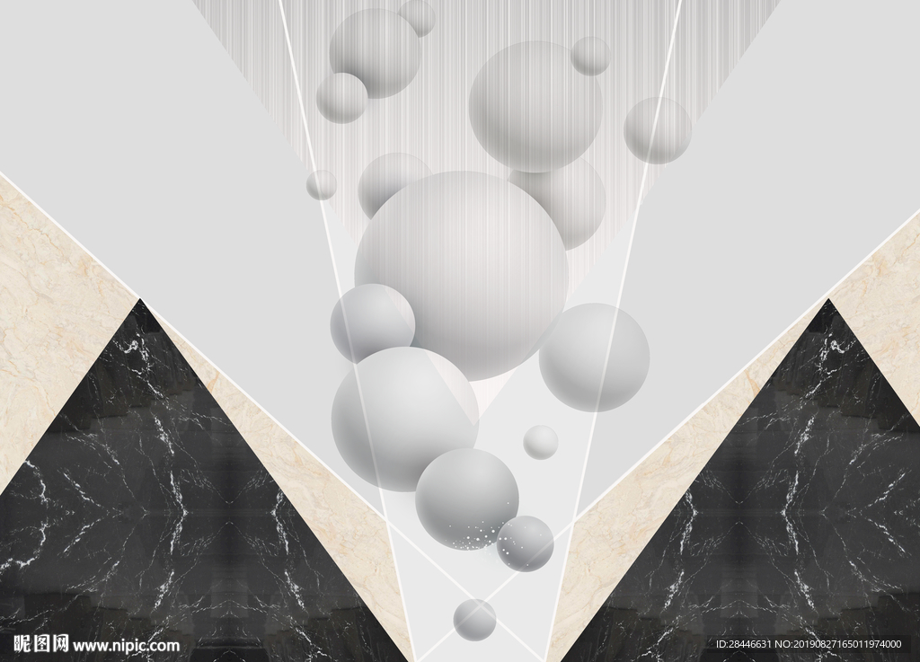 现代简约背景墙