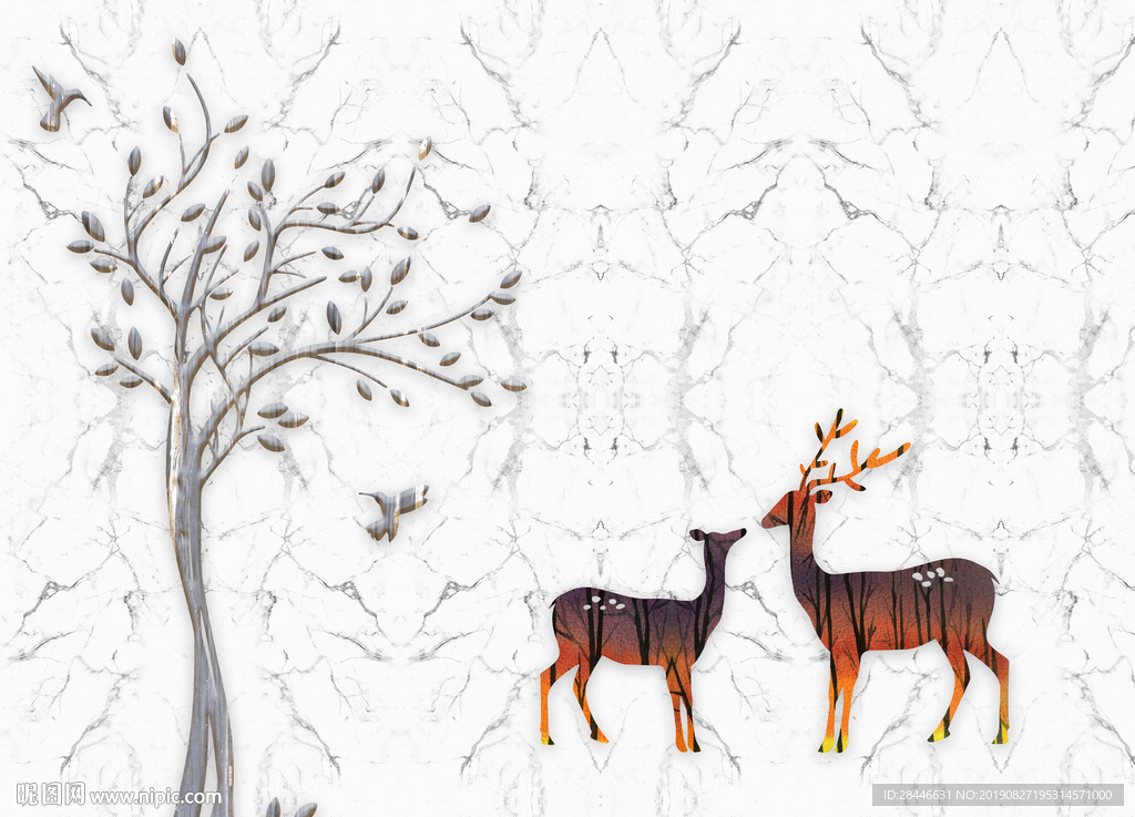 北欧现代简约背景