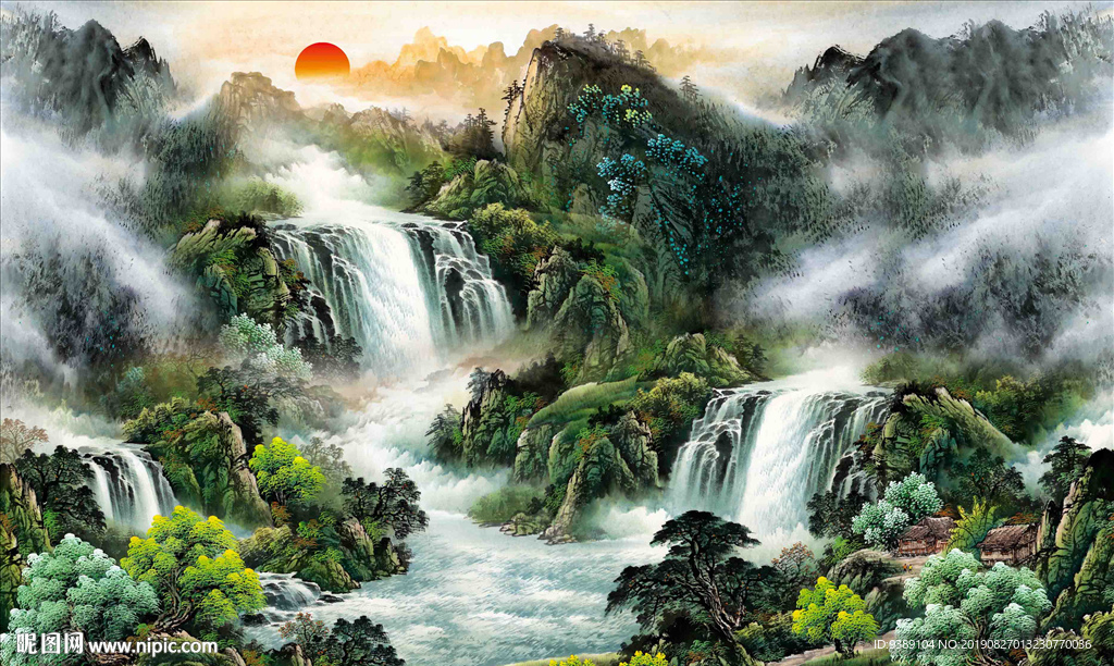山水画