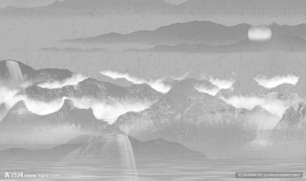 意境山水画