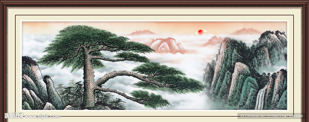 国画山水