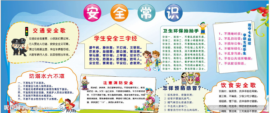 安全教育宣传栏