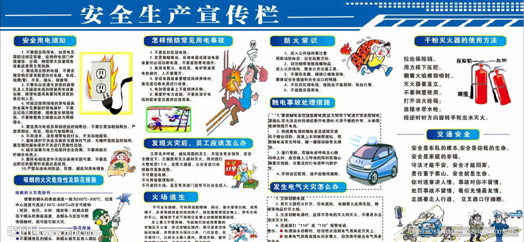 安全教育宣传栏