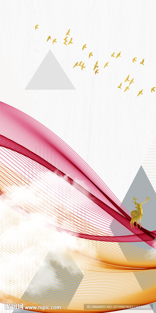 精品装饰画 玄关TIF分层