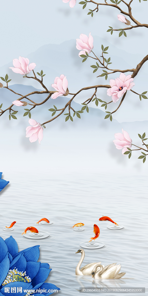 简约新玄关精品画 TIF分层