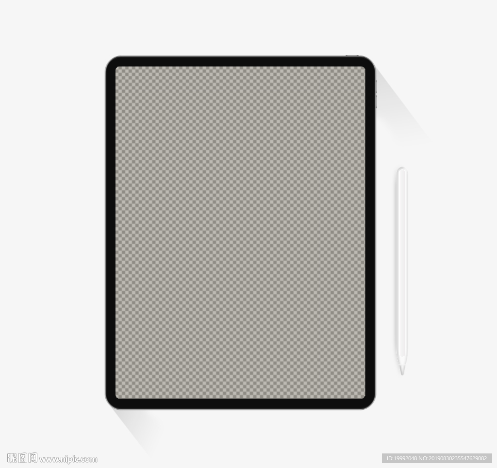ipad2019新版模型含笔