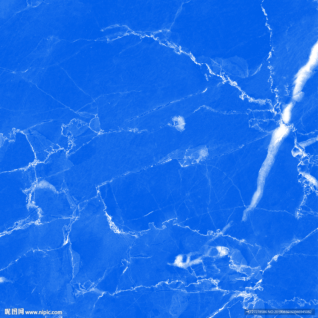 蓝色大理石纹
