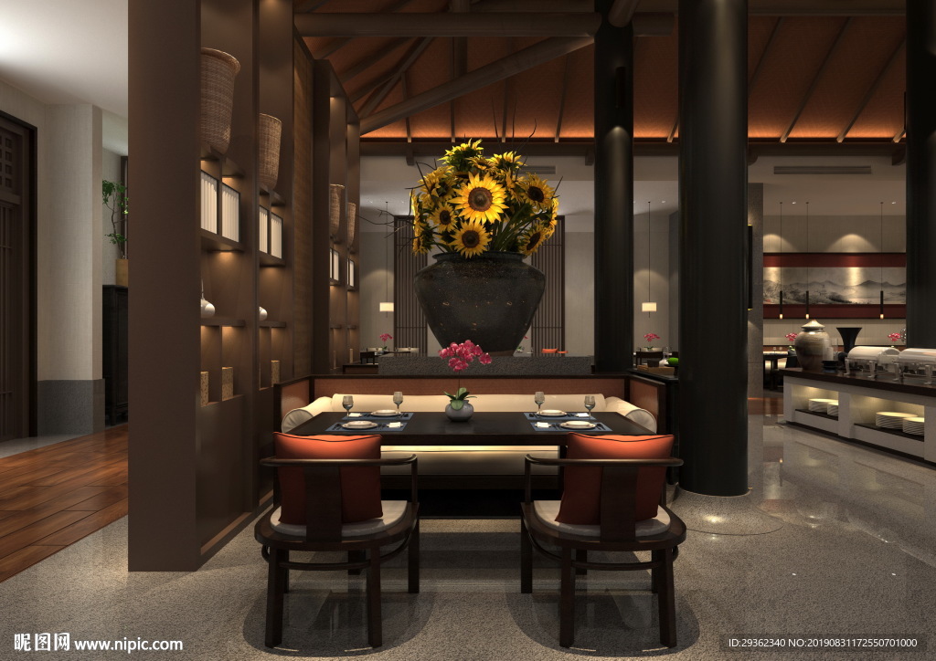 自助餐厅室内设计