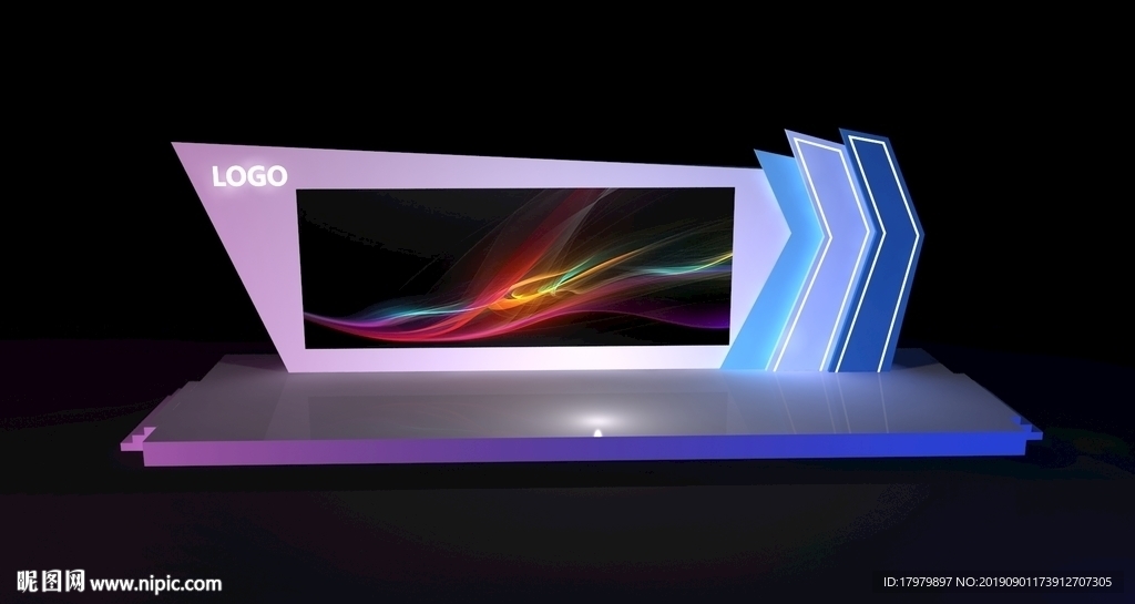 3D舞台模型素材