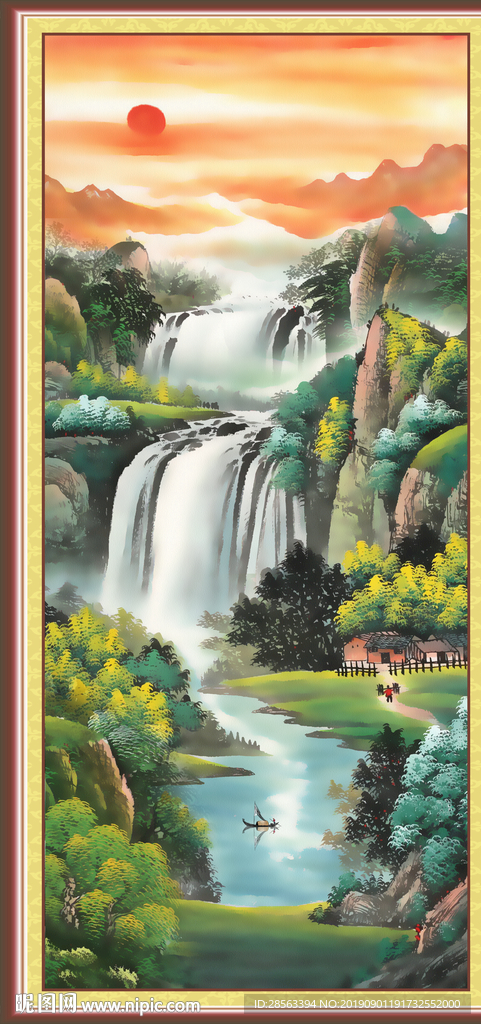 国画山水