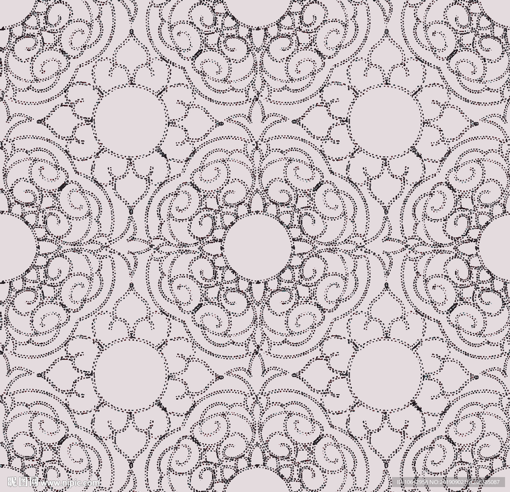 古典四方连续图案