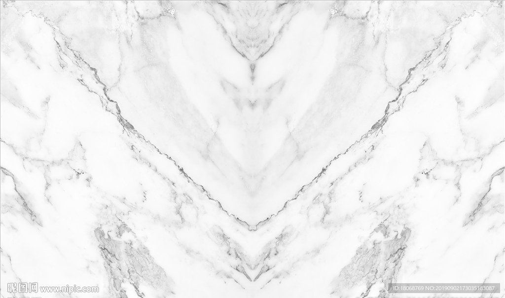 高温烧奶白雪花白大理石背景墙