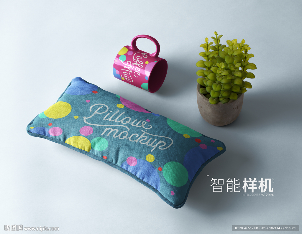枕头样机
