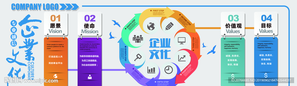 校园文化墙 文化墙 学校走廊