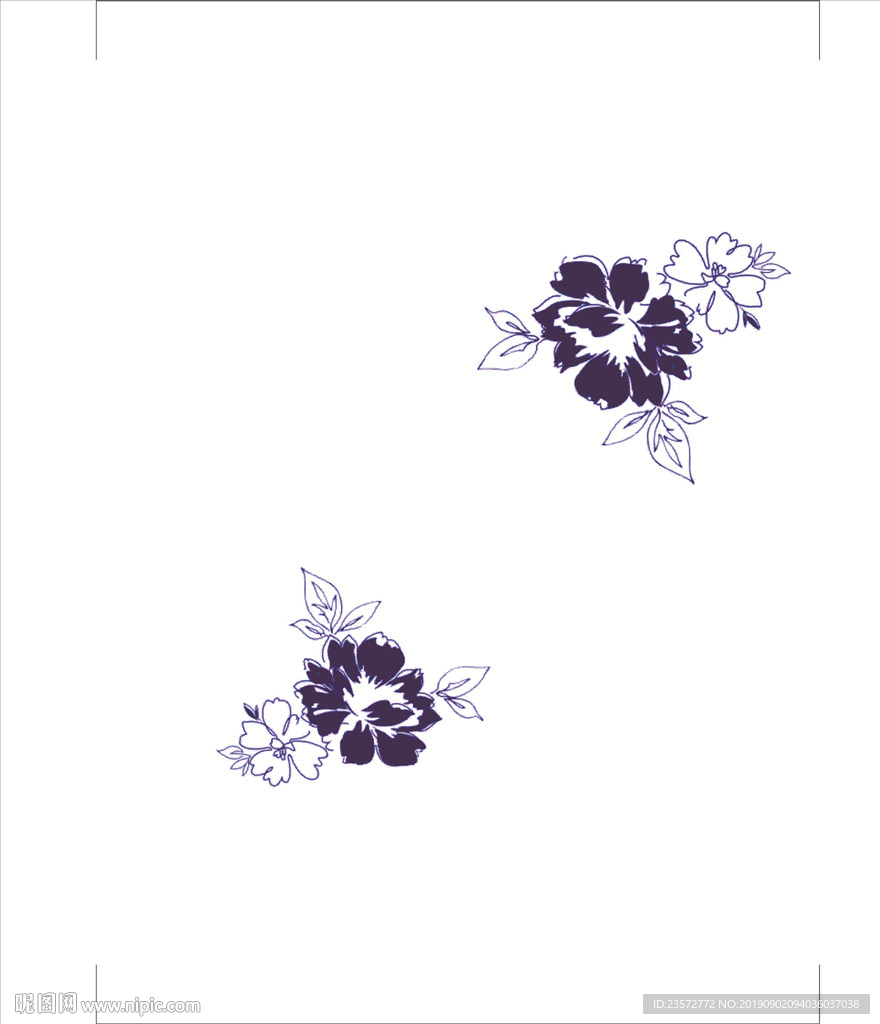 花矢量