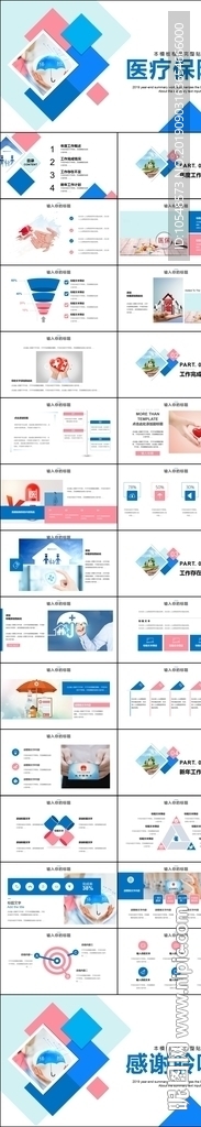 医疗保险保障年终工作总结ppt