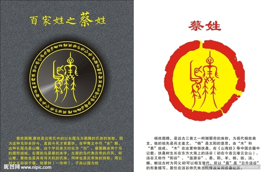 姓氏图腾之蔡姓