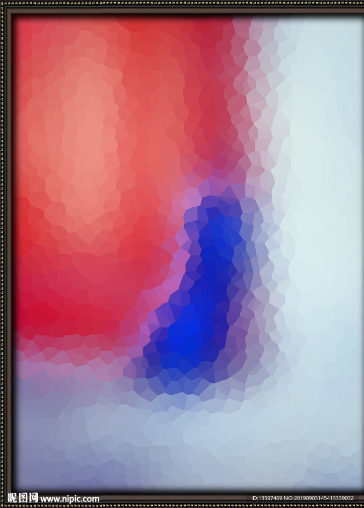 晶格装饰画