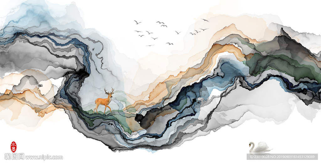 水墨装饰画