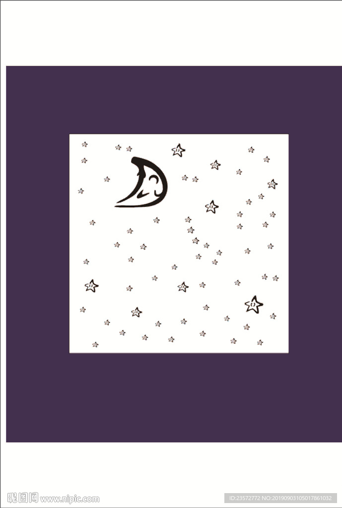 星星月亮矢量