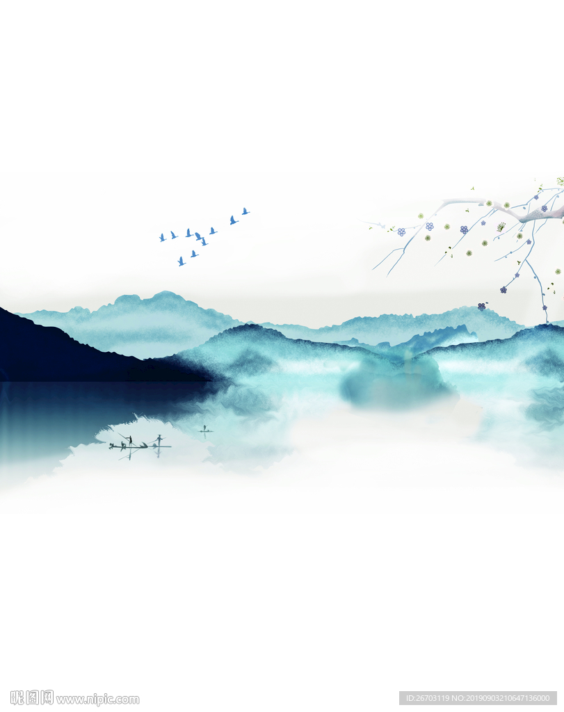 新款山水