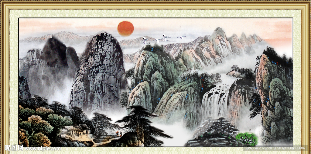水墨国画