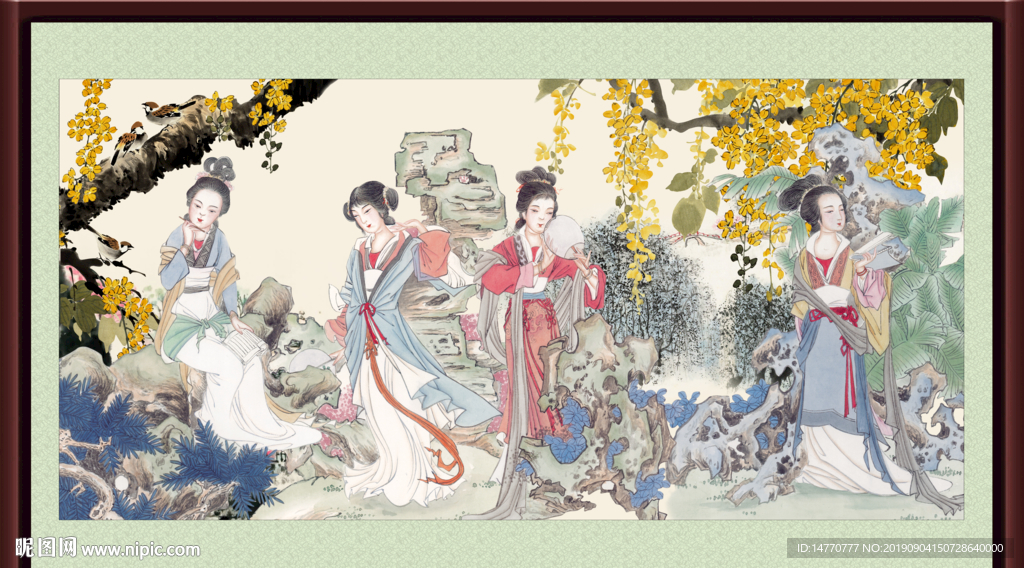 仕女图