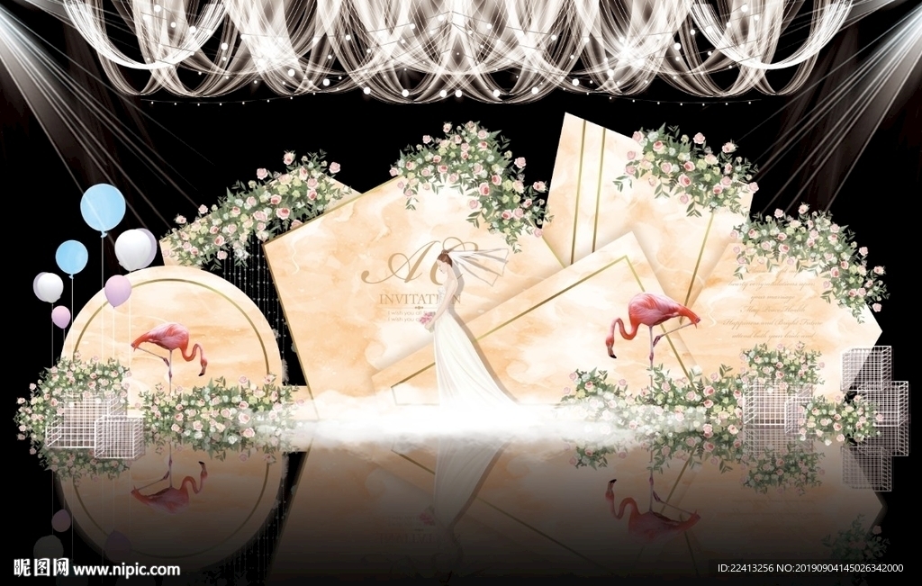 香槟色主题婚礼