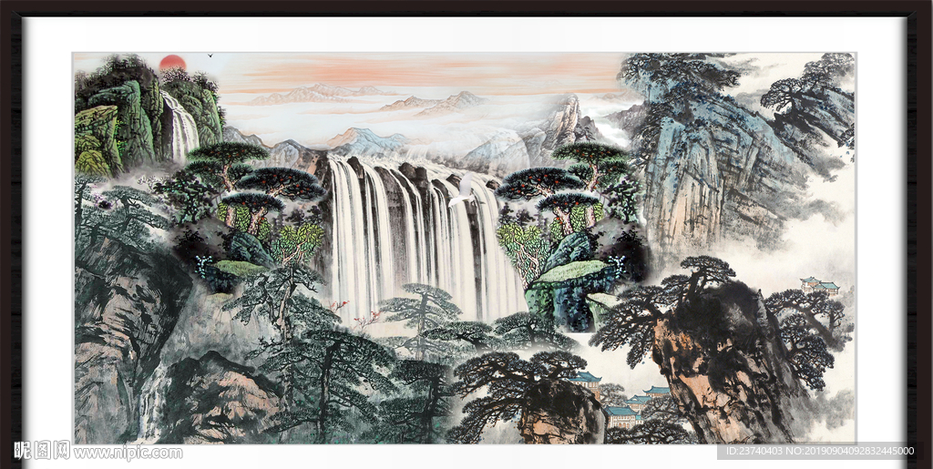 水墨国画