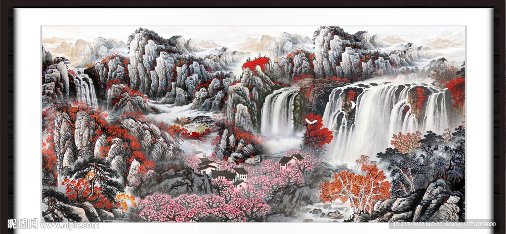 国画山水